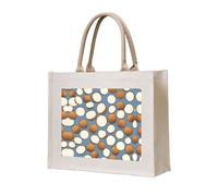 KSANNNS Coconut Reusable Printed Canvas Tote Bag, Suitable For Daily Use And Special Occasions