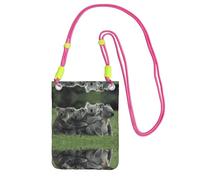 KSANNNS Cute Koala Bear Compact And Lightweight Printed Messenger Bag Is Suitable For Daily Travel, Commuting And Shopping