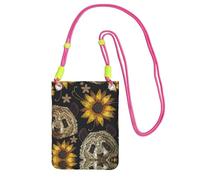KSANNNS Cute Panda Sunflower Compact And Lightweight Printed Messenger Bag Is Suitable For Daily Travel, Commuting And Shopping