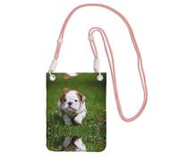 KSANNNS English Bulldog Compact And Lightweight Printed Messenger Bag Is Suitable For Daily Travel, Commuting And Shopping
