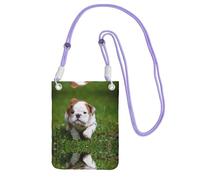 KSANNNS English Bulldog Compact And Lightweight Printed Messenger Bag Is Suitable For Daily Travel, Commuting And Shopping