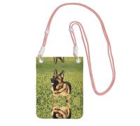 KSANNNS German Shepherd Dog Compact And Lightweight Printed Messenger Bag Is Suitable For Daily Travel, Commuting And Shopping