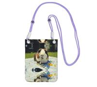 KSANNNS Guinea Pigs Funny Compact And Lightweight Printed Messenger Bag Is Suitable For Daily Travel, Commuting And Shopping