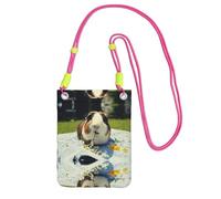 KSANNNS Guinea Pigs Funny Compact And Lightweight Printed Messenger Bag Is Suitable For Daily Travel, Commuting And Shopping