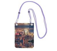 KSANNNS Hong Kong Compact And Lightweight Printed Messenger Bag Is Suitable For Daily Travel, Commuting And Shopping