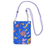 KSANNNS Last Minute Party Compact And Lightweight Printed Messenger Bag Is Suitable For Daily Travel, Commuting And Shopping