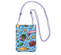 KSANNNS Last Minute Party Compact And Lightweight Printed Messenger Bag Is Suitable For Daily Travel, Commuting And Shopping