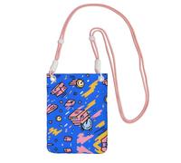 KSANNNS Last Minute Party Compact And Lightweight Printed Messenger Bag Is Suitable For Daily Travel, Commuting And Shopping