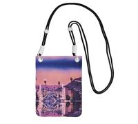 KSANNNS The Old Hollywood Compact And Lightweight Printed Messenger Bag Is Suitable For Daily Travel, Commuting And Shopping