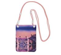 KSANNNS The Old Hollywood Compact And Lightweight Printed Messenger Bag Is Suitable For Daily Travel, Commuting And Shopping