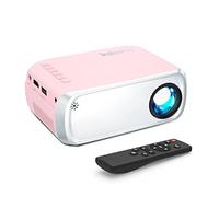 ksbaby Mini Projector for Outdoor Portable Projectors, SmartPhone Screen Can be Mirrored to The Projector Through a Data Cable, Movies-Projector Compatible with HDMI, USB, Type-C, Laptop, TV Stick