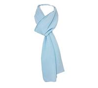 KSC New Classic Silky Feel See Through Chiffon Scarf Wedding Shawl Bridesmaid Scarves Party Wear Day To Evening Occasions Wrap/Shawl/Dupatta Beautiful Colors (Pale Blue #4*)