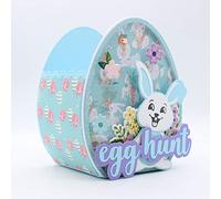 KSCRAFT Easter Egg Shaker Box Metal Cutting Dies Stencils for DIY Scrapbooking Decorative Embossing DIY Paper Card