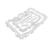 KSCRAFT Elegant Booklet Frame Metal Cutting Dies Stencils for DIY Scrapbooking/photo album Decorative Embossing DIY Paper Card