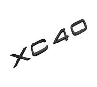 KSCZCB Car Emblem for Volvo XC90, Car Logo Emblem Letters Badge Car Body Sticker for Car Styling Emblem Decor and Conversion Sign Logo Accessories,XC40-Black