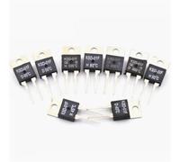 KSD-01F/JUC-31F 0C-150dergree Thermostat Temperature Switch Thermal Fuse Resettable 2/5/10Pcs(H-Normally Open,5PCS,45C)