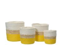 KSD Tricolour Plant Pots Set 100% Recycled (4 Units) - Brand EAN: 8720725751996