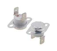 KSD302 16A 250V 40-300°C Ceramic Thermostat; KSD301 Normally Closed/Normally Open Temperature Switch Thermostat 45°C 85°C 95°C 135°C 160°C 220°C 300°C(Normal Close(NC),230C)