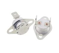 KSD302 16A 250V Ceramic KSD301 Normally Closed Temperature Switch Thermostat 40 45 55 65 75 90 100 110 120 130C(130C,2 Piece)