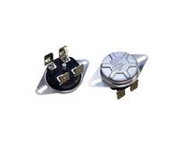 KSD302X/S 75 85 92 93 95 105C ℃ Degree 20A250V 4-feet Bipolar Temperature Switch Manual Reset Heater Thermostat Thermal 1Pcs(Auto reset-93C)