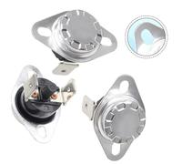 KSD303 Control Switch, 45°C-150°C Manual Reset Thermostat for Water Dispensers, Normally Closed (), 10A 250V, + Metal Hous(85℃)