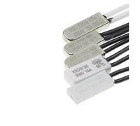 KSD9700 250V 5A 10A 16A 40~155 Degree Bimetal Disc Temperature Switch Normal Close Closed Thermostat Thermal Protector Fuses(Plastic 10A,Normally open,145C)
