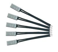 KSD9700 Thermostat 0℃ 5℃ 10℃ 15℃ 20℃ 25℃ 30℃ 35℃ Bimetallic Temperature Switch Normally Closed/Normally Open 5A 250V Thermal Protector(5A-Plastics-NO-5PCS,5C)