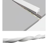 KSDLMPA 33Ft/10M Silicone LED Channel System, Aluminum Profile Substitutes 16x16mm DIY LED Neon Rope Light IP67 Waterproof for 6-12mm LED Strip Light Installation, for Indoor Outdoor Ambient Decor