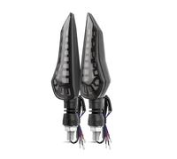 KSDRFT Motorbike Turn Signals M10 Motorcycle LED Turn Signal Light Indicator Directional Sequential Turn Signal Lamp Brake Stop Lamp For 12V