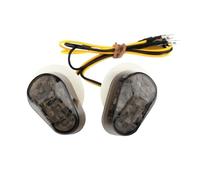 KSDRFT Motorbike Turn Signals Motorcycle 2Pcs LED Mount Flush Blinker Tail Indicator Turn Signals Light For YZF R1 R6 R6 SFZ1S For FAZER