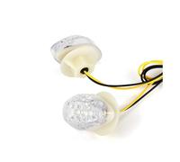 KSDRFT Motorbike Turn Signals Universal 2Pcs Motorcycle Led Turn Signal Indicator Light Lamp Bulb Blinker Flashers For CBR 600RR 1000RR 2004-2007