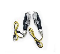 KSDRFT Motorbike Turn Signals Water Flowing Flashing Blinker Indicator LED Motorcycle Sequential Switchback Turn Signal Lights Turn Signal Light