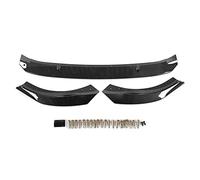 KSEEK DESIGN 3pcs Front Bumper Splitter Lip Spoiler Aggressive Style Enhanced Grip Stability ABS Material Fit for MK8 Standard 2021+ Models (Carbon Fiber Pattern)