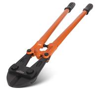 KSEIBI 141580 Heavy-Duty Medium Size Bolt Cutter 18" for Cutting Fence, Steel Wire, Chain, Screws, Rivet, and Medium Padlock, with Soft Grip Rubber Ergonomic Handle Cutters