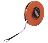 KSEIBI 302910 Long Fiberglass Tape Measure Double Face Printing Inch/Metric for Construction Work (60ft/20m)