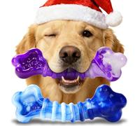 Kseroo Indestructible Dog Toys for Aggressive Chewers: 2-Pack Tough Chew Toy for Large Dogs, Heavy Duty Long-Lasting Dog Bones for Large Breed, Dog Toys to Keep Them Busy