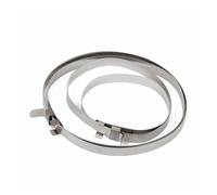 KSeSii 10pcs Axle CV Joint Boot Clips Kit Stainless Steel Cable Tie Driveshaft Retain Clip Auto Crimp Banding Boot Clamp