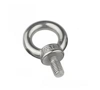 KSeSii 1pcs 304 Stainless Steel Lifting Eye Nuts Screw Ring Eyebolt Ring Hooking Nut Screws M3 M4 M5 M6 M8 M10 M12(Eye Screw,M8 x2pcs)