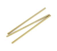 KSeSii 3Pcs M2-M20 Brass Full Threaded Rod Solid Stud Metric Bolt Length 250mm 500mm for Electronic and Mechanical Equipment(M10x500mm)