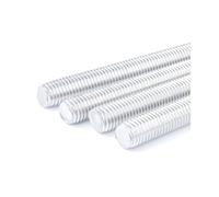 KSeSii Aluminium 6061 Threaded Rod Full-Thread Bar M6 M8 M10 M12 Length 40mm - 200mm(M8x90(5pcs))