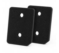 KSEWJP Set of 2 Base Filter Sponge Replacement Part 9164761 Compatible with Miele T1 Heat Pump Dryer, PU Foam Floor Filter for Active, SpeedCare, TDB230WP, TCE530WP and much more, 207 x 157 x 30 mm