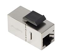KSF6-3000 switch RJ45 silver cat: 6 RJ45 socket, 8p8c LANBERG on both sides