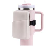 KSFJEU Silicone Water Bottle Pouch for Stanley Quencher Adventure 40oz & Stanley IceFlow 20oz/30oz,Water Bottle Handheld Caddy,BPA Free,Tumbler Pouch Sports Gym Accessories