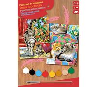KSG - Junior Painting by Numbers Cats Pair