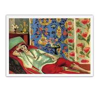 KSHAO ATHQW Famous Henri Matisse Posters A Woman Lying Down Wall Art Vintage Canvas Painting Henri Matisse Prints Living Room Decor Picture 30x20cm NO Frame