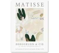 KSHAO ATHQW Famous Henri Matisse Posters Marine Life Wall Art Henri Matisse Prints Bohemian Style Canvas Painting Living Room Decor Picture 30x40cm NO Frame