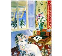 KSHAO ATHQW Famous Henri Matisse Posters The A Siesta Wall Art Bohemian Style Canvas Painting Henri Matisse Prints Living Room Decor Picture 40x60cm NO Frame