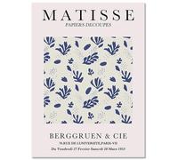 KSHAO ATHQW Famous Henri Matisse Wall Art Abstract WomanPosters Henri Matisse Prints Bohemian Style Canvas Painting Living Room Decor Picture 40x60cm NO Frame