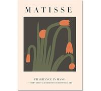 KSHAO ATHQW Henri Matisse Posters Abstract Geometry Wall Art Bohemian Style Canvas Painting Henri Matisse Prints Living Room Decor Picture 40x60cm NO Frame