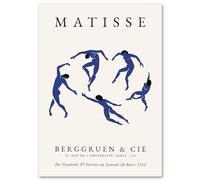 KSHAO ATHQW Henri Matisse Wall Art《Dance With Hands》Posters Surrealism Print Matisse Canvas Painting Retro Picture For Living Room Decor 50x70cm NO Frame